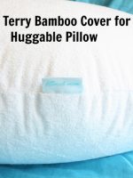 Premium Bamboo Terry  - Pregnancy and Nursing/Feeding Pillow Cover for "The Huggable Pillow"
