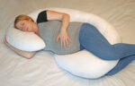 The Huggable "6 in 1" Pregnancy / Nursing Pillow & Cover