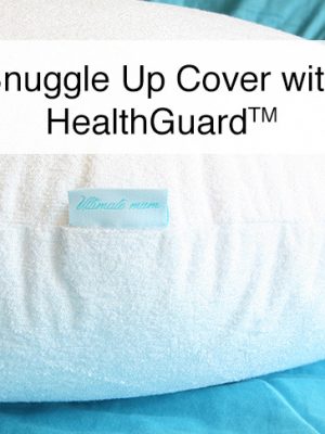Premium Bamboo Terry Pillow Cover with HealthGuard for "The Snuggle Up Pillow"