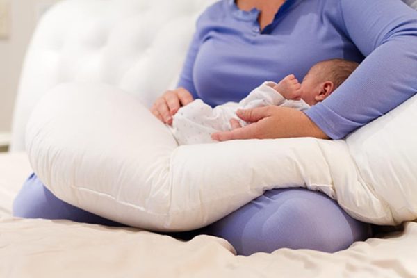The Snuggle Up “6 in 1” Pregnancy / Nursing Pillow & Cover